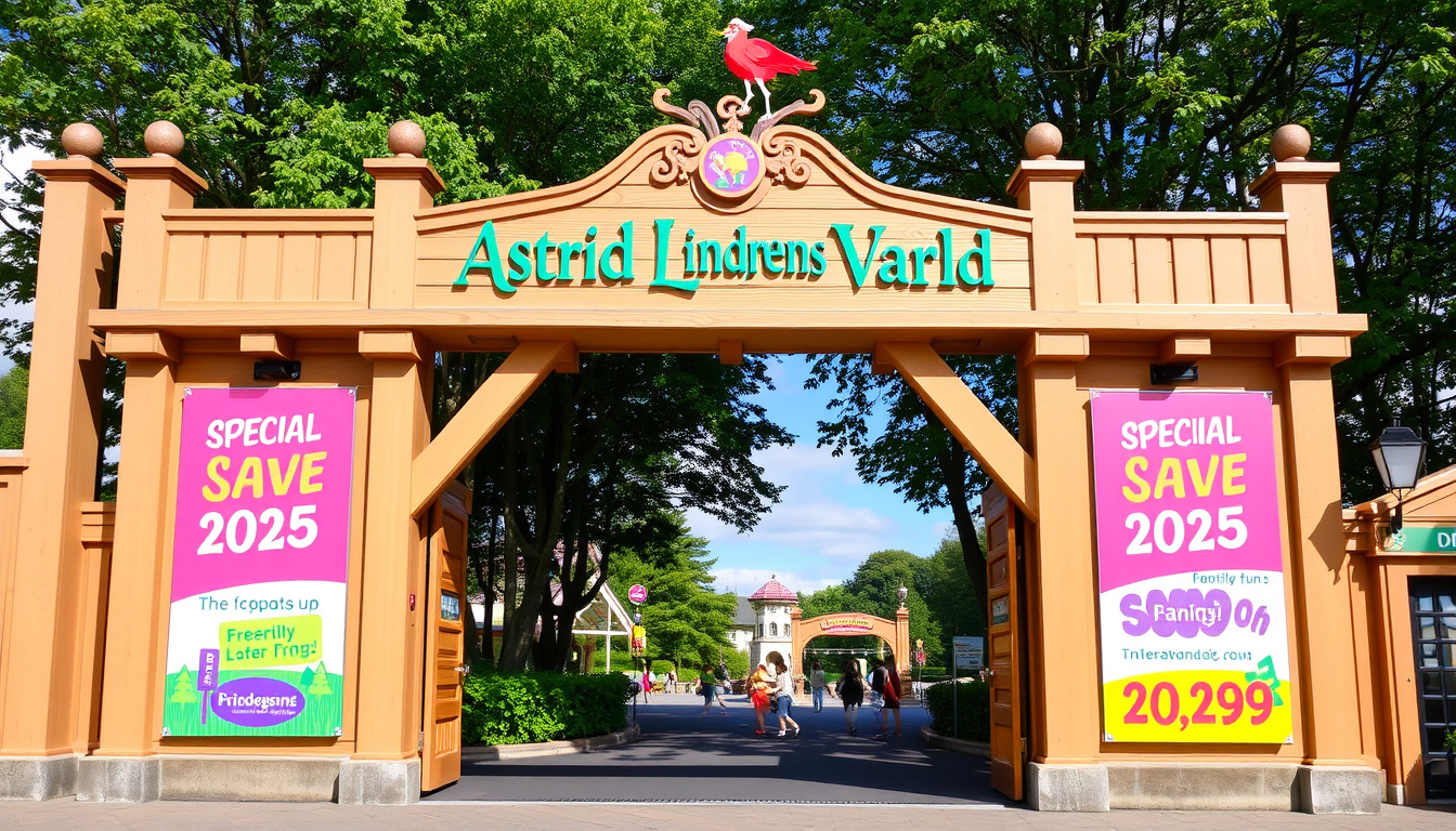 Rabatt Astrid Lindgrens Värld: Så hittar du de bästa erbjudandena 2025
