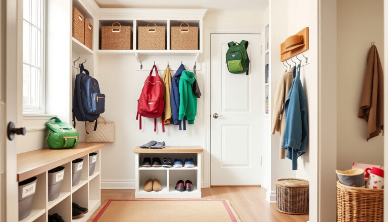 Smart förvaring i hallen för barnfamiljer – 5 tips och idéer